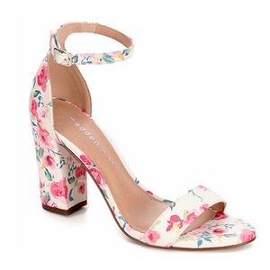 Floral madden girl heels